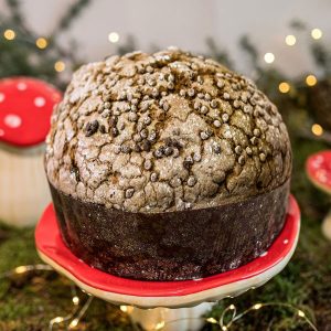 Panettone pere e cioccolato dark